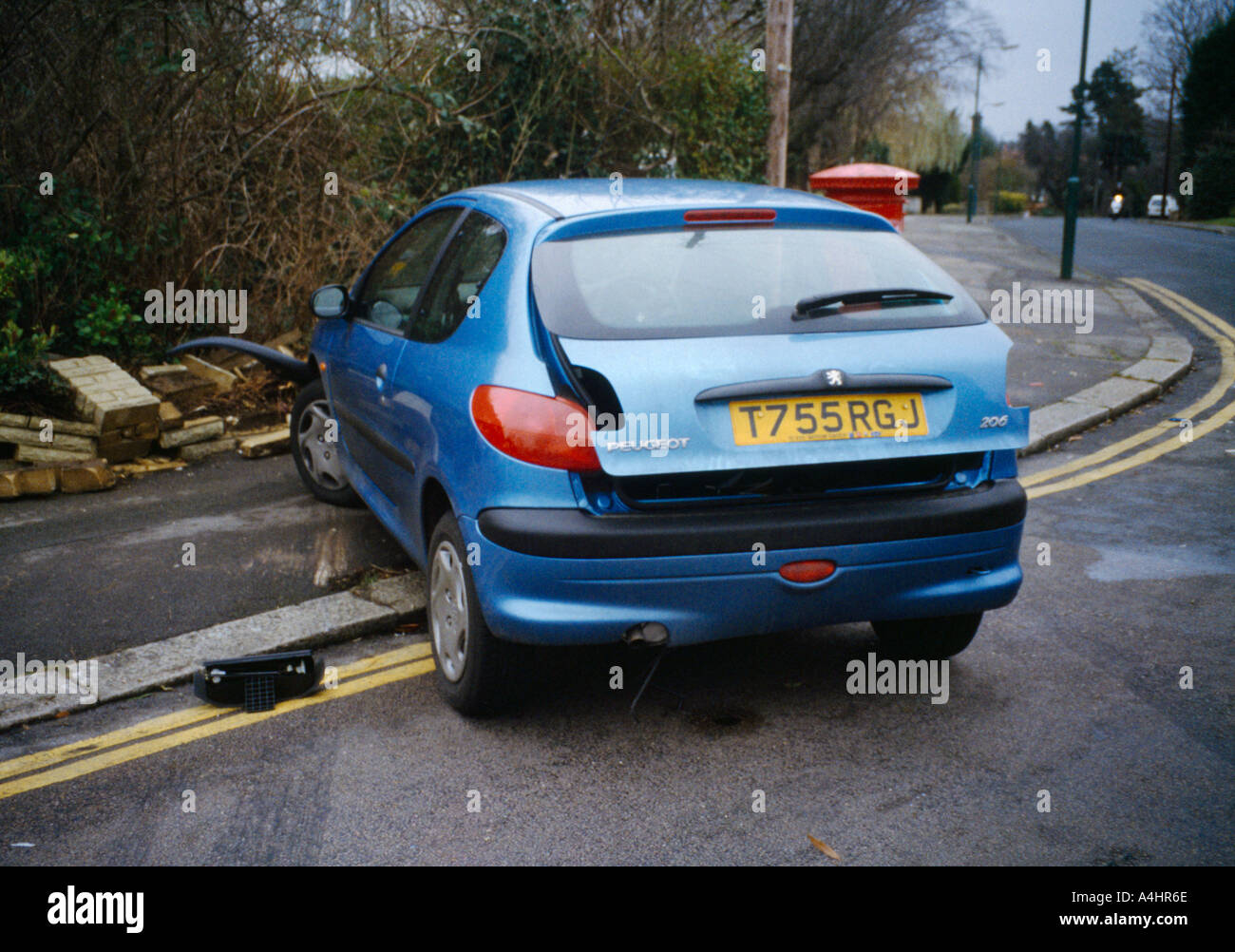 Blue peugeot 206 hi-res stock photography and images - Alamy