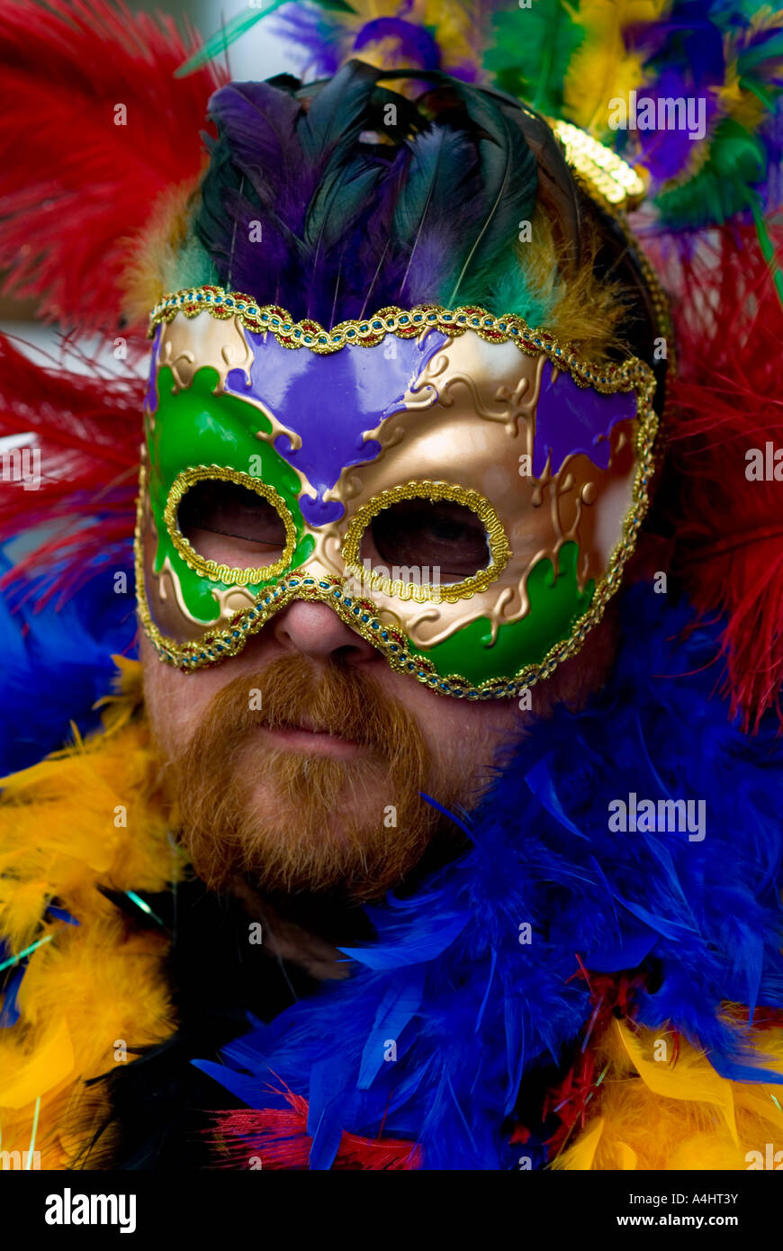 Mardi Gras, or Carnival Season in New Orleans, Stock Photo