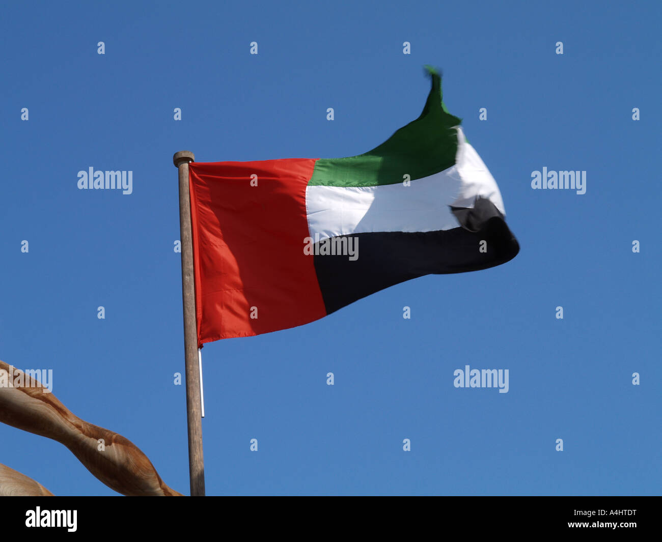 Dubai flag hi res stock photography and images Alamy