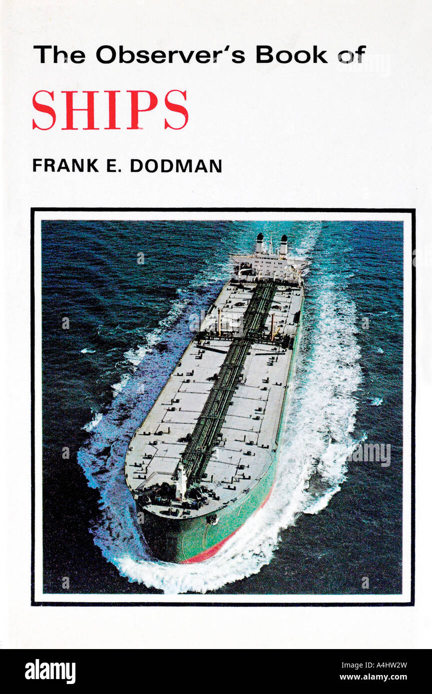 The Observer Book of Ships 1970s FOR EDITORIAL USE ONLY Stock Photo