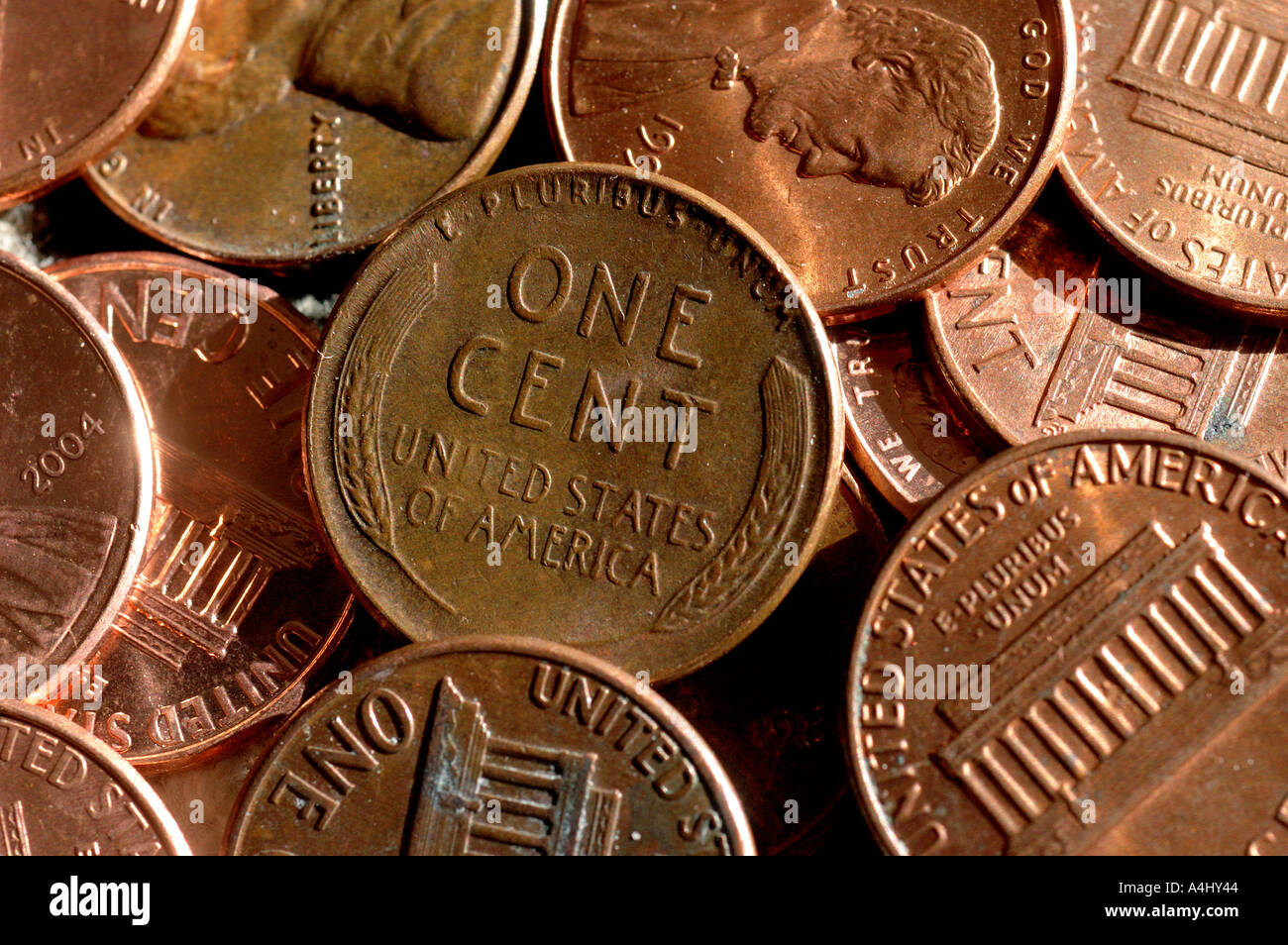 penny pennies one cent