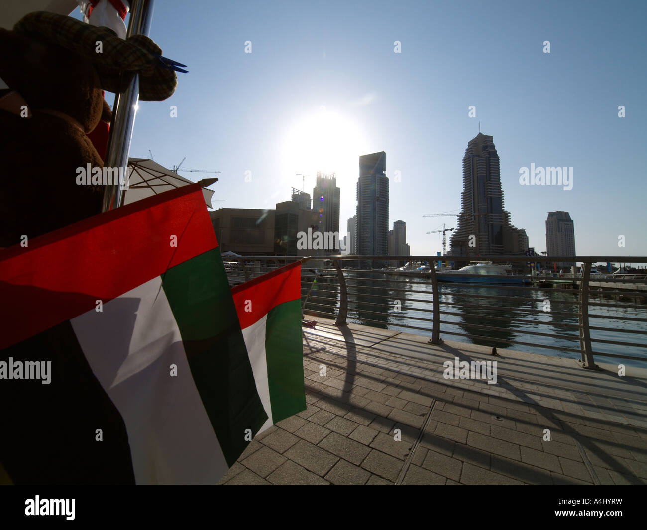 Dubai flag hires stock photography and images Alamy