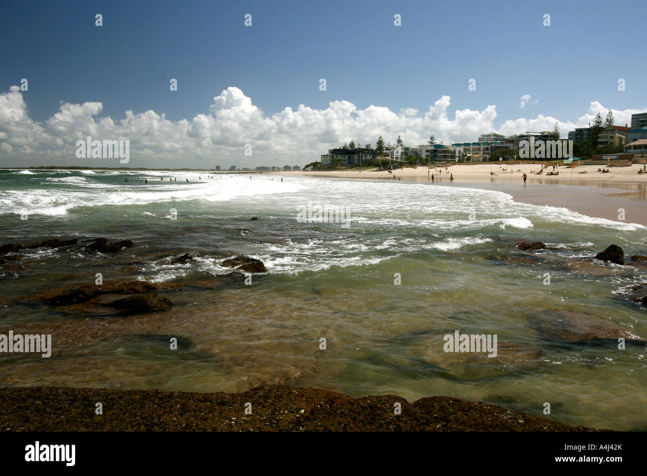 BEAUTIFUL KINGS BEACH CALOUNDRA SUNSHINE COAST QUEENSLAND HORIZONTAL