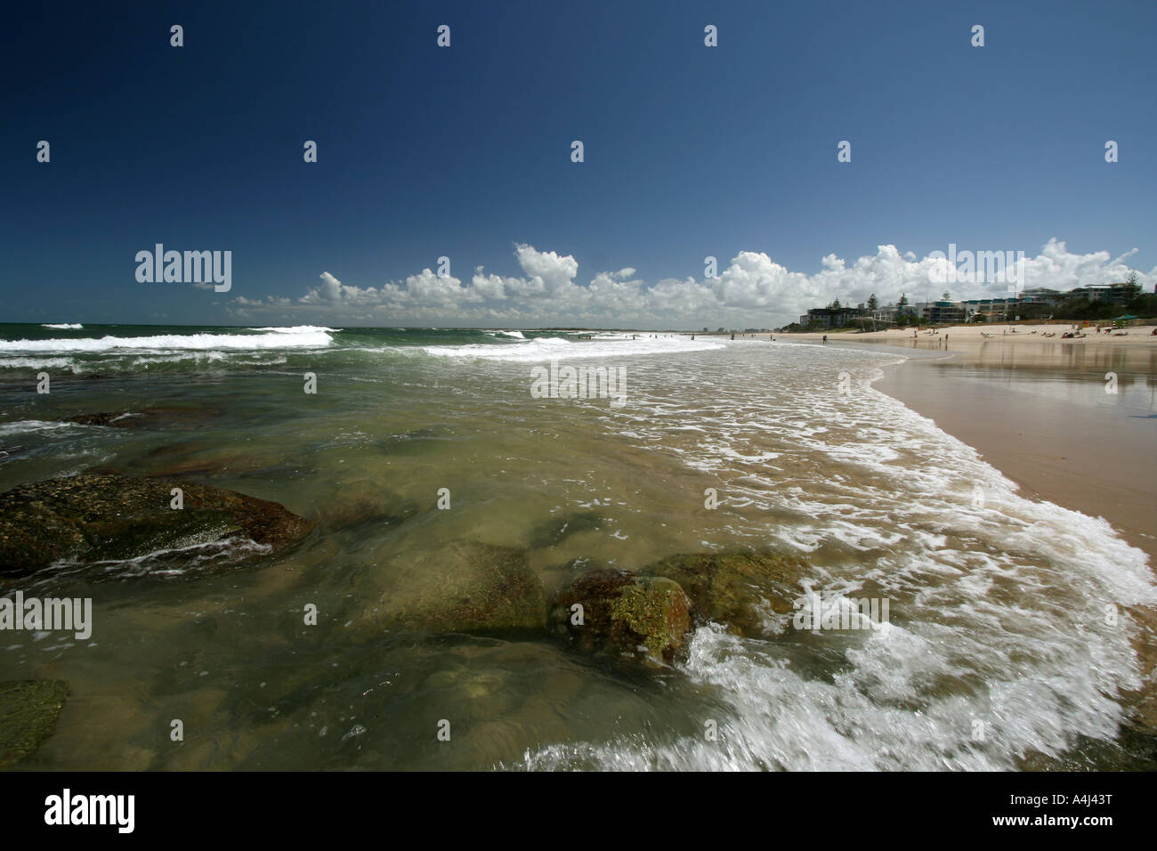BEAUTIFUL KINGS BEACH CALOUNDRA SUNSHINE COAST QUEENSLAND HORIZONTAL