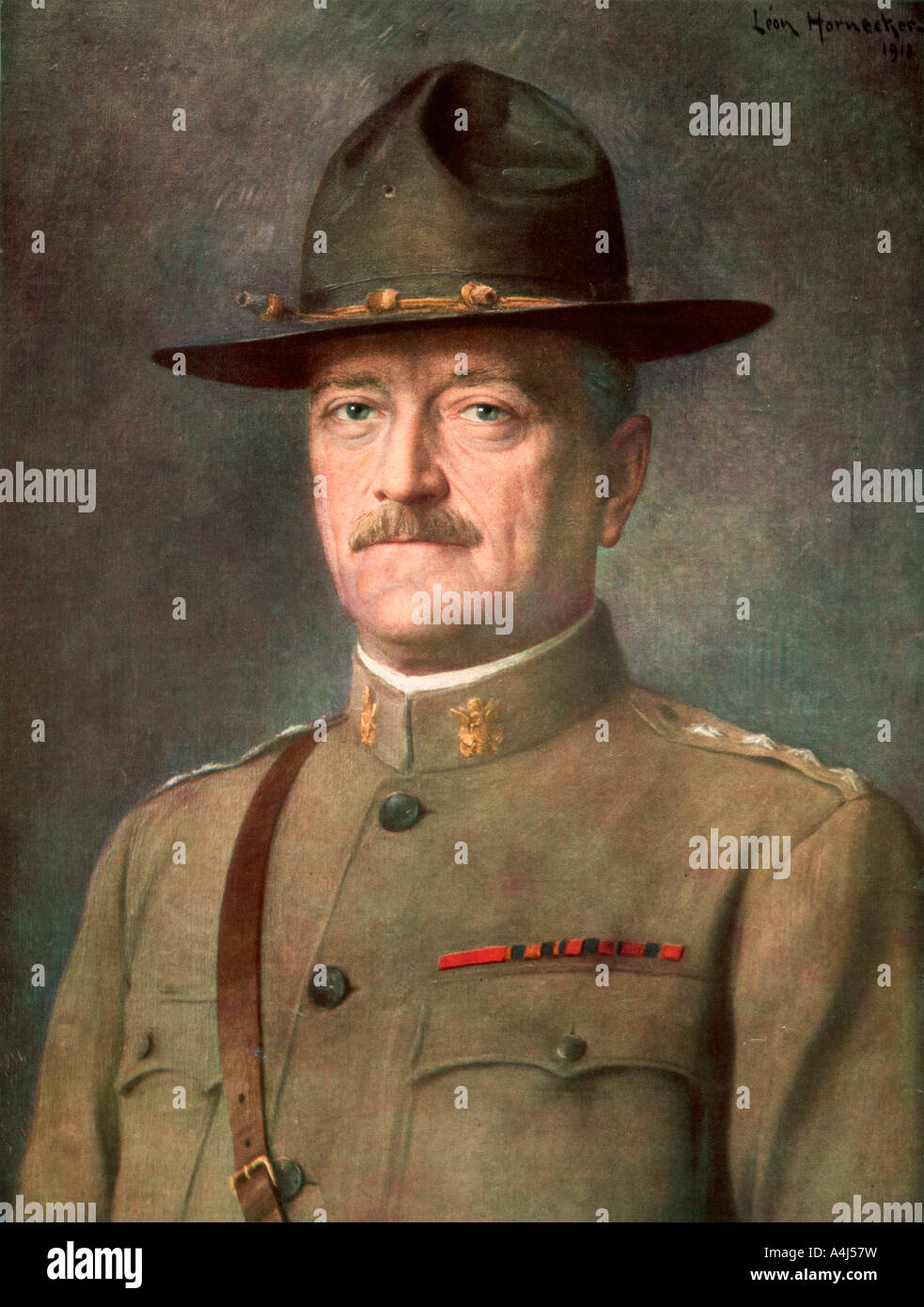 John Joseph 'Black Jack' Pershing, American general, (1926).Artist