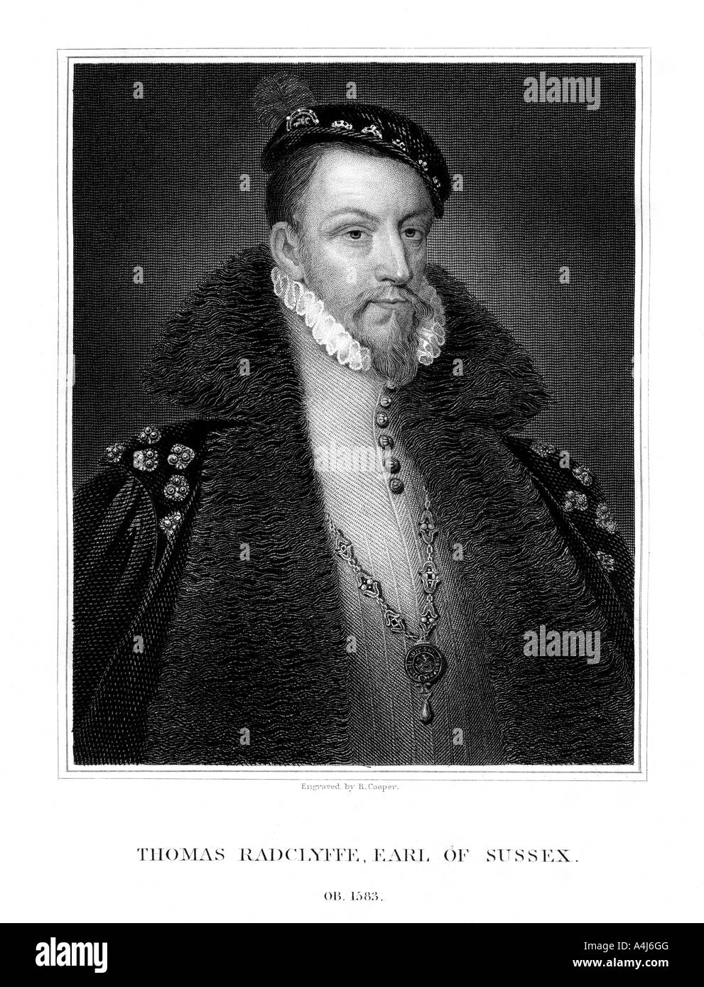 3rd earl of sussex Black and White Stock Photos & Images Alamy