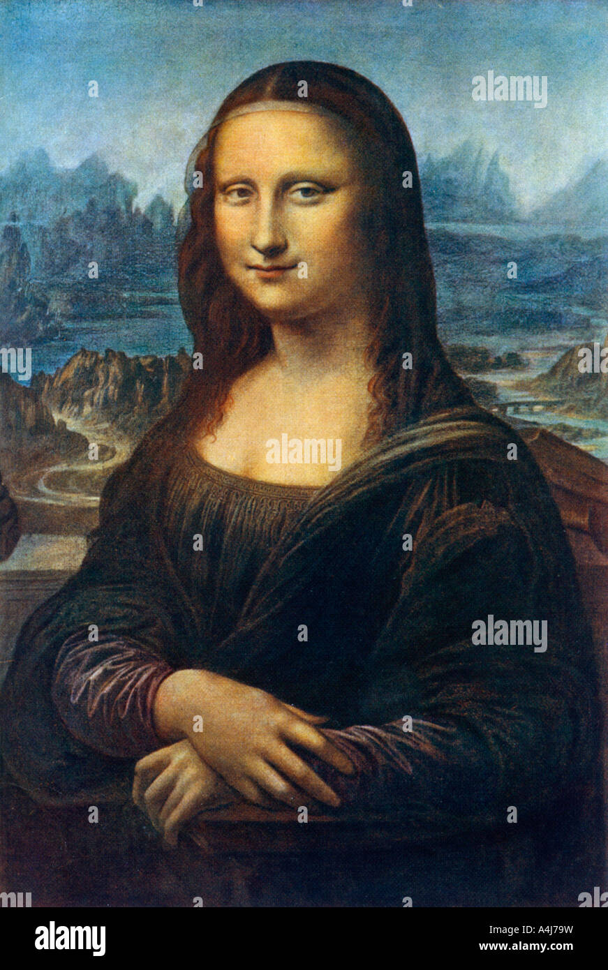 Mona Lisa - Leonardo da Vinci. Redrawing with pixel art style