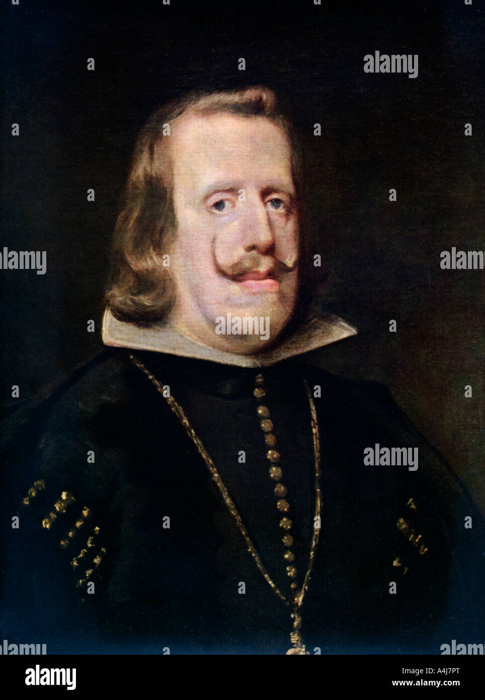 'Philip IV of Spain', c1656, (1912).Artist: Diego Velasquez Stock Photo