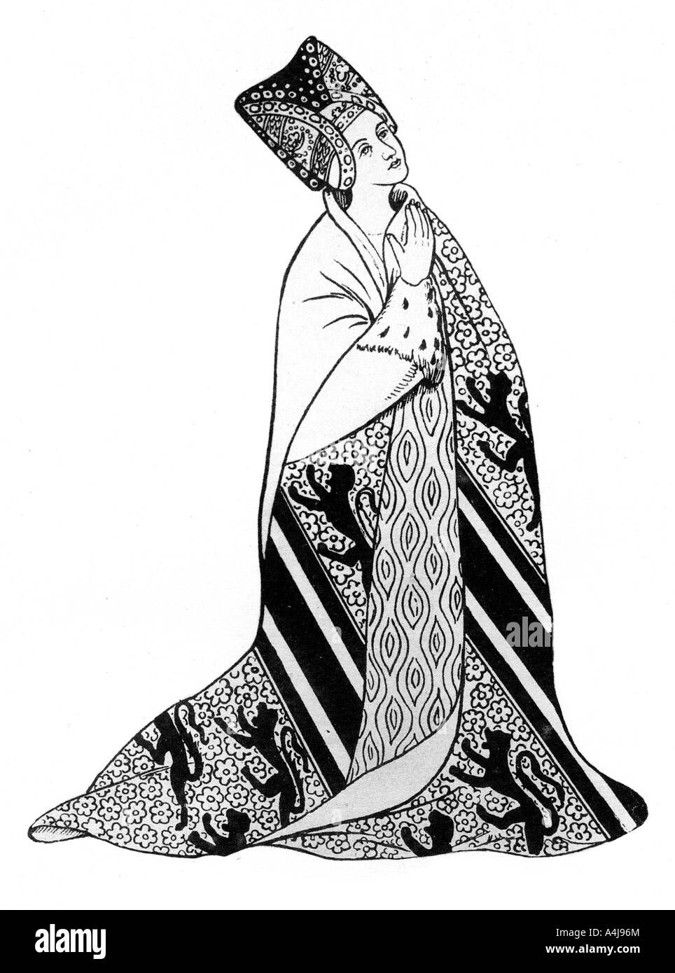 Lady Arderne, wife of Sir Peter Arderne, Judge and Chief Baron of the Exchequer, (1924). Artist: Unknown Stock Photo