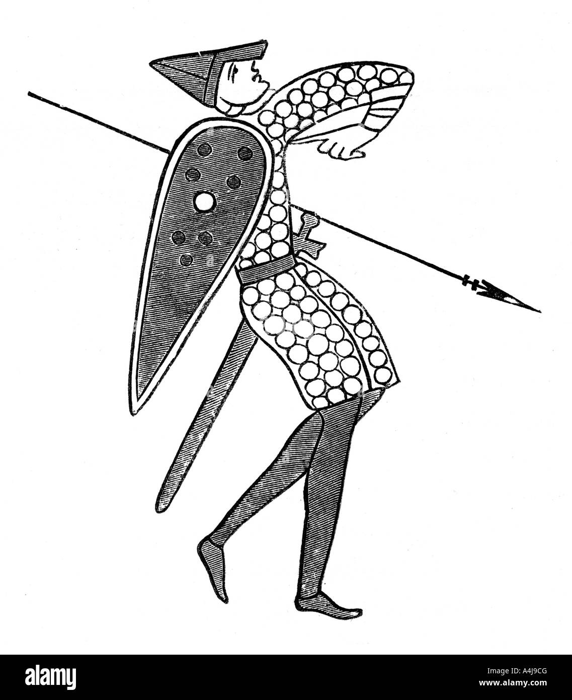 Bayeux tapestry normandy Black and White Stock Photos & Images Alamy