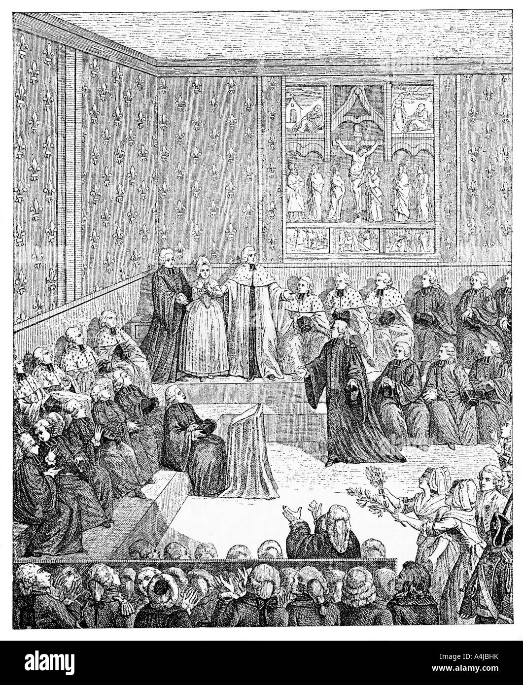 Recognized Innocence, 1786, (1885).Artist Stock Photo Alamy