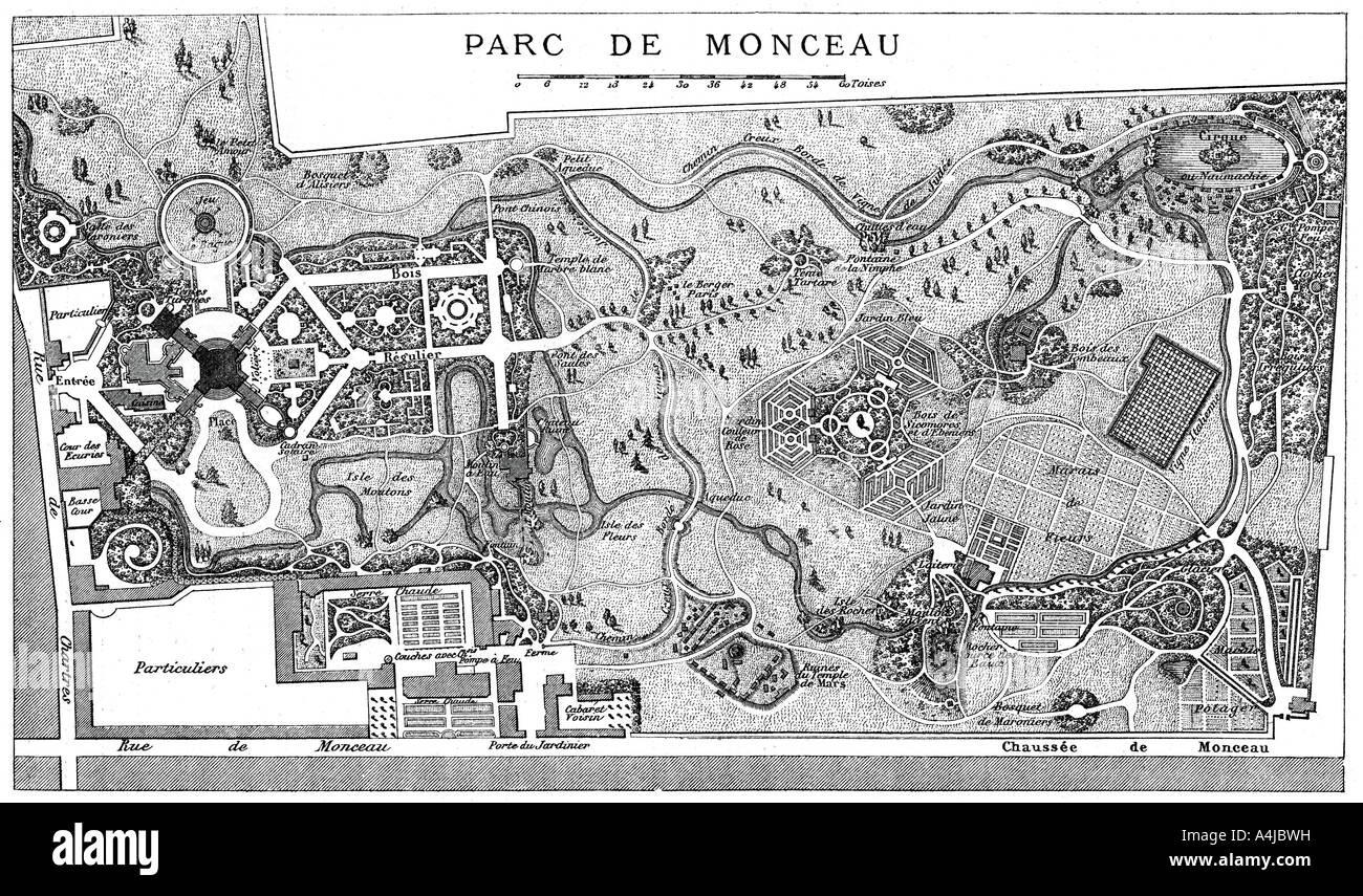 Paris 18th century map High Resolution Stock Photography and Images - Alamy