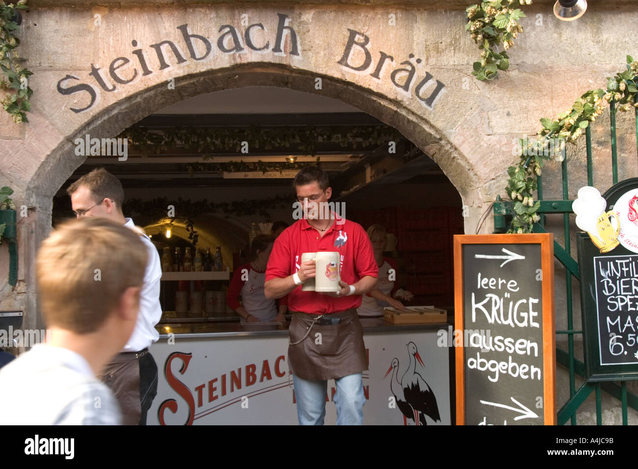 Bergkirchweih erlangen beer festival hires stock photography and