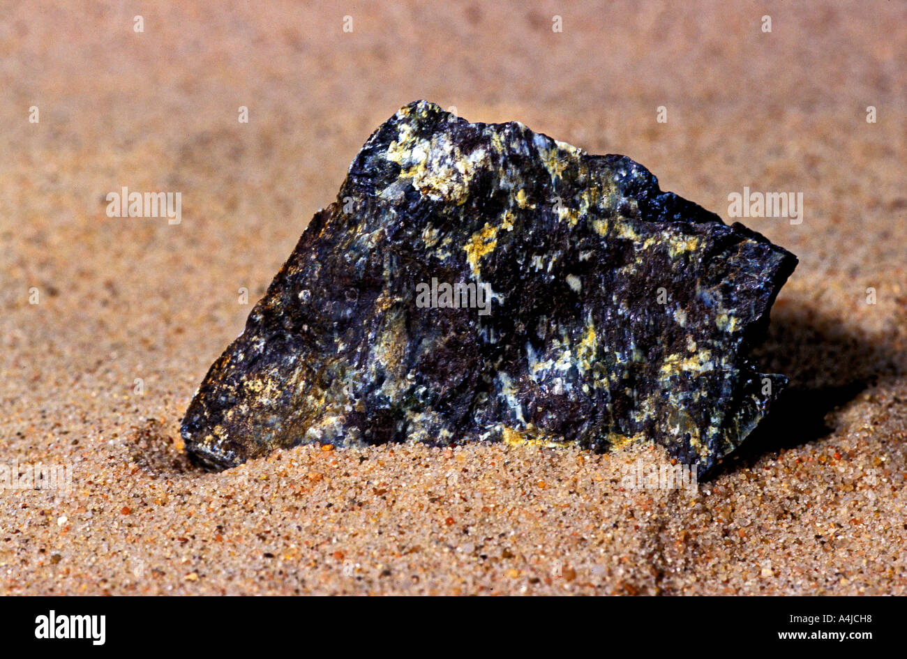 Mineral Serpentin Stock Photo