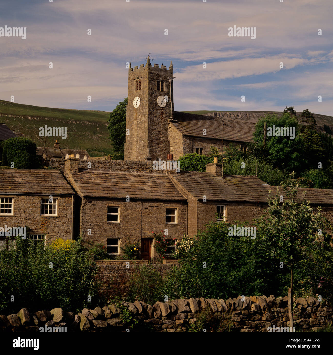 The village of Muker,Swaledale,Yorkshire Dales,England Stock Photo Alamy
