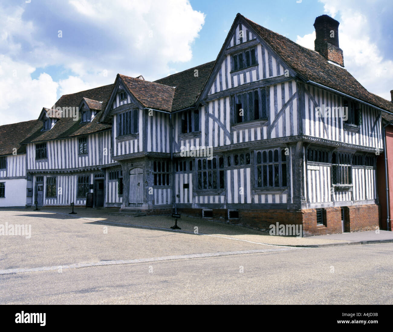 Historical Medieval Guild Hall Lavenham Suffolk England UK Europe Stock Photo