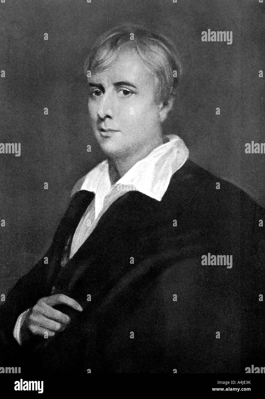 George Henry Borrow, 19th century English author, 1913. Artist: Henry Wyndham Phillips Stock Photo