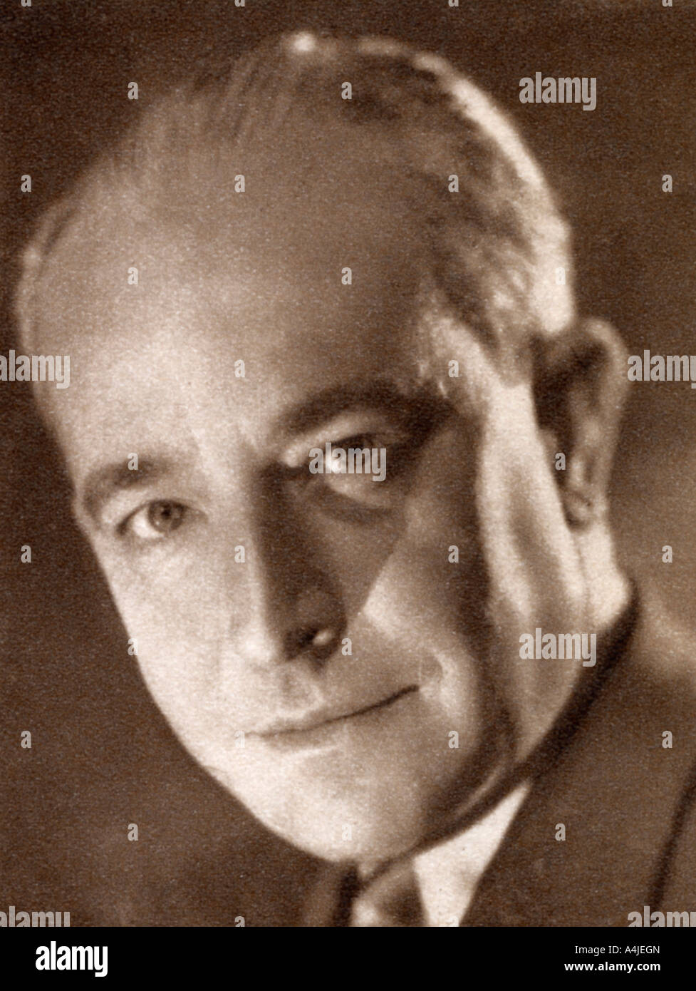 George Archainbaud, French screen, stage actor, film and television and film director, 1933. Artist: Unknown Stock Photo