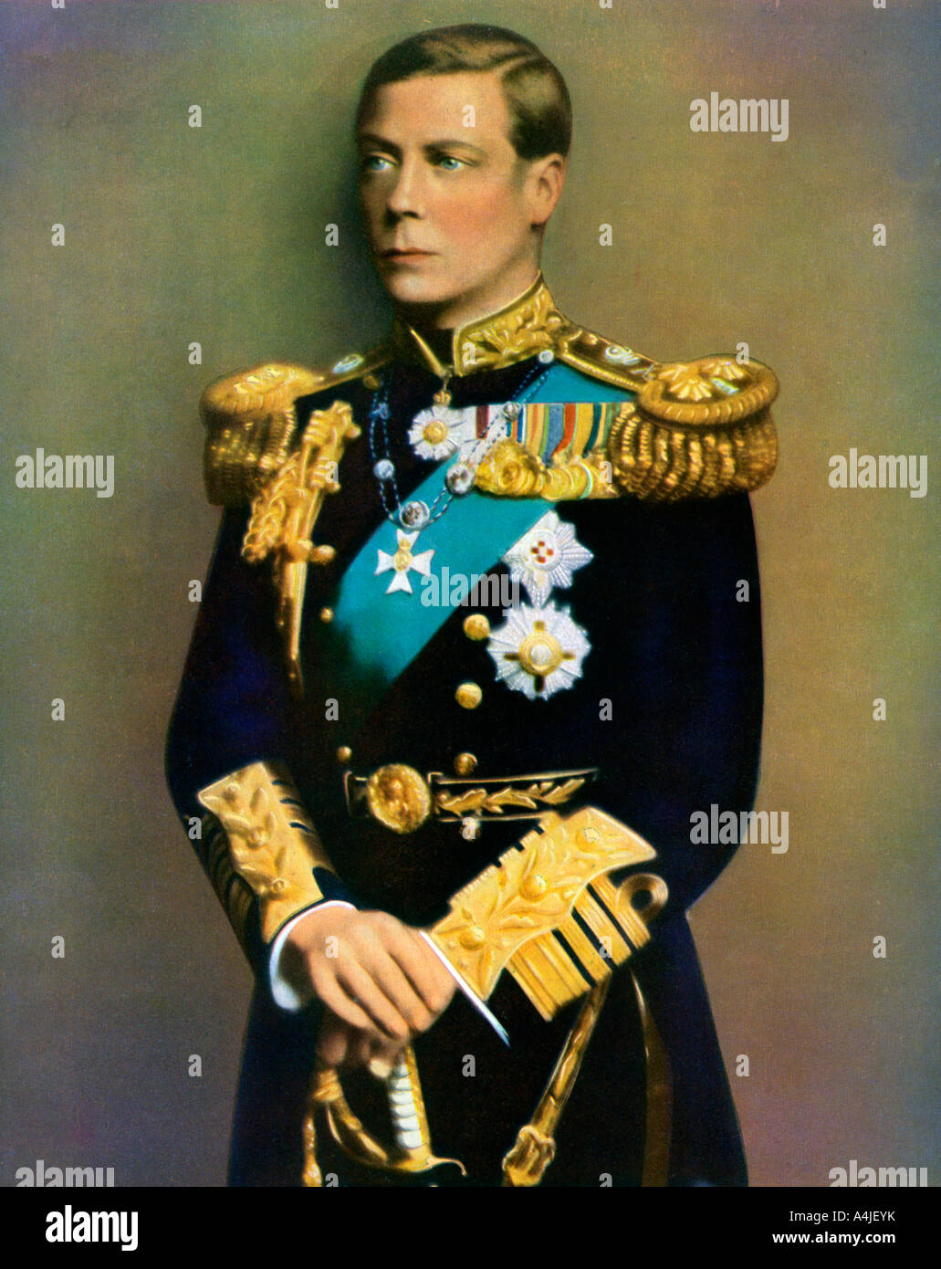 King Edward VIII of the United Kingdom, 1936. Artist Unknown Stock