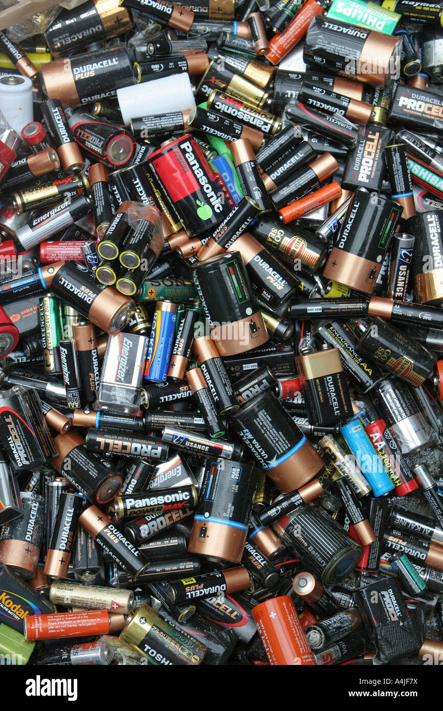 Recycling of batteries hires stock photography and images Alamy