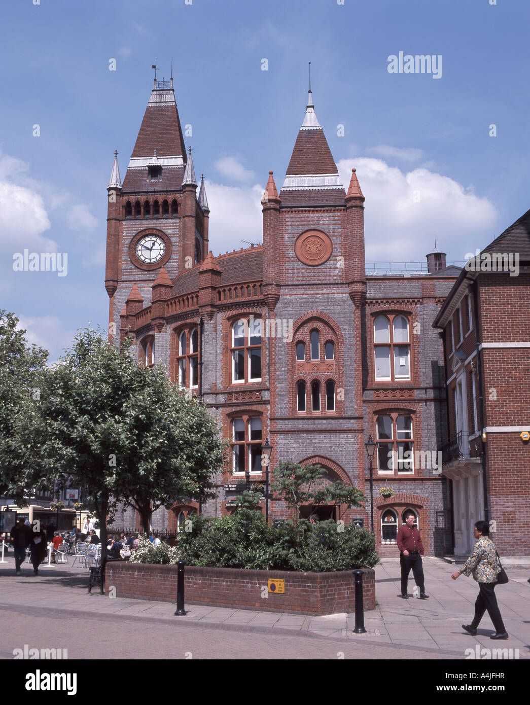 Reading Town Hall, Reading, Berkshire, England, United Kingdom Stock Photo