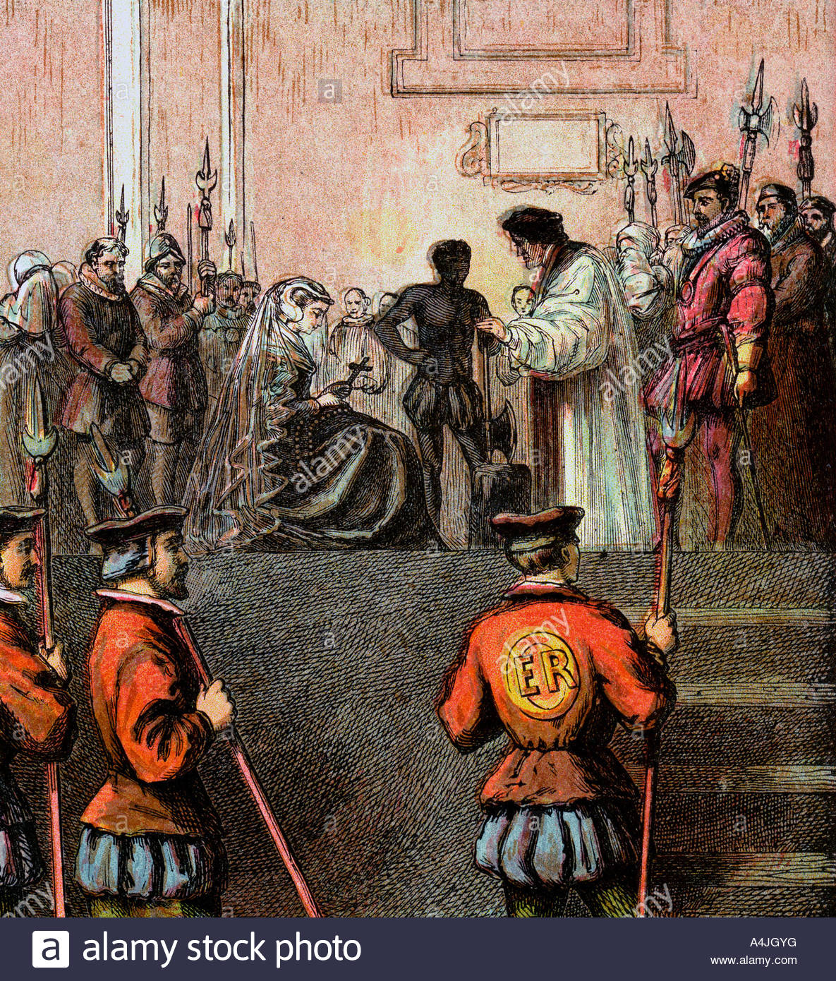 Mary Queen Of Scots Execution Stock Photos & Mary Queen Of Scots
