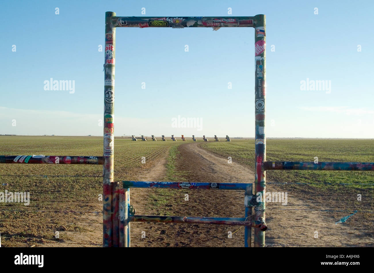 Cadillac Ranch, Texas Stock Photo - Alamy
