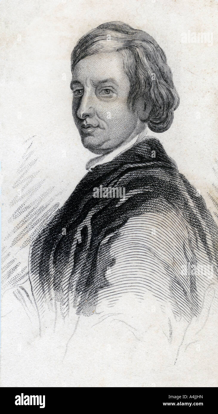 John Dryden, English dramatist and Poet Laureate. Artist: Unknown Stock Photo