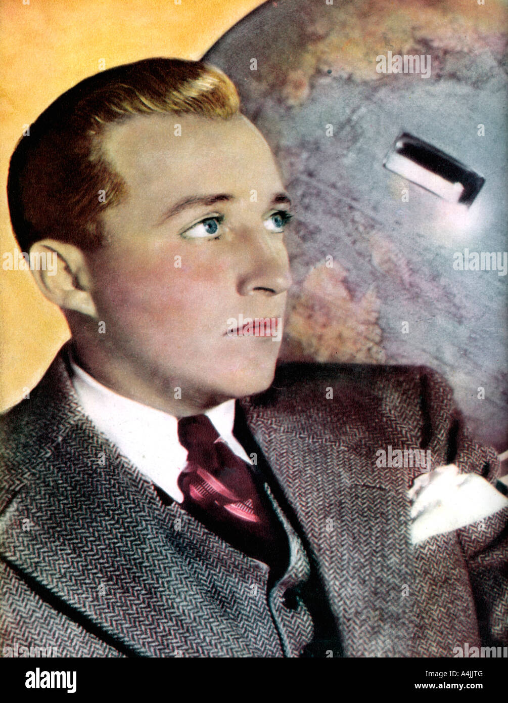 Bing Crosby, American singer and actor, 1934-1935. Artist: Unknown Stock Photo
