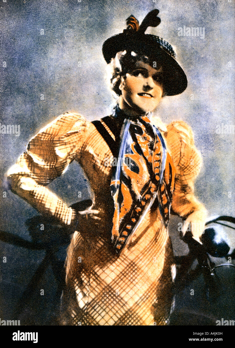 Betty Balfour, English silent screen actress, 1934-1935. Artist: Unknown Stock Photo
