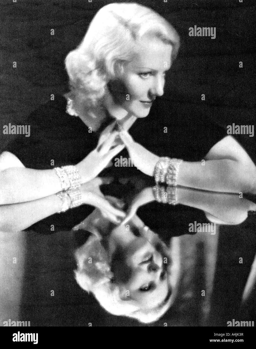 Jean Arthur, American actress, 19341935. Artist Unknown Stock Photo
