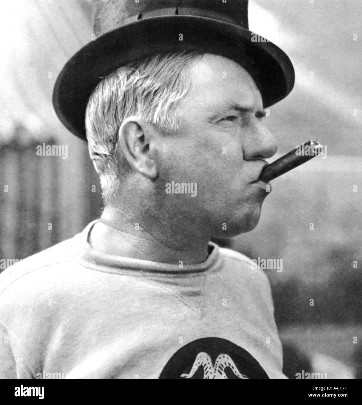 WC Fields, American comedian and actor, 1934-1935. Artist: Unknown Stock Photo