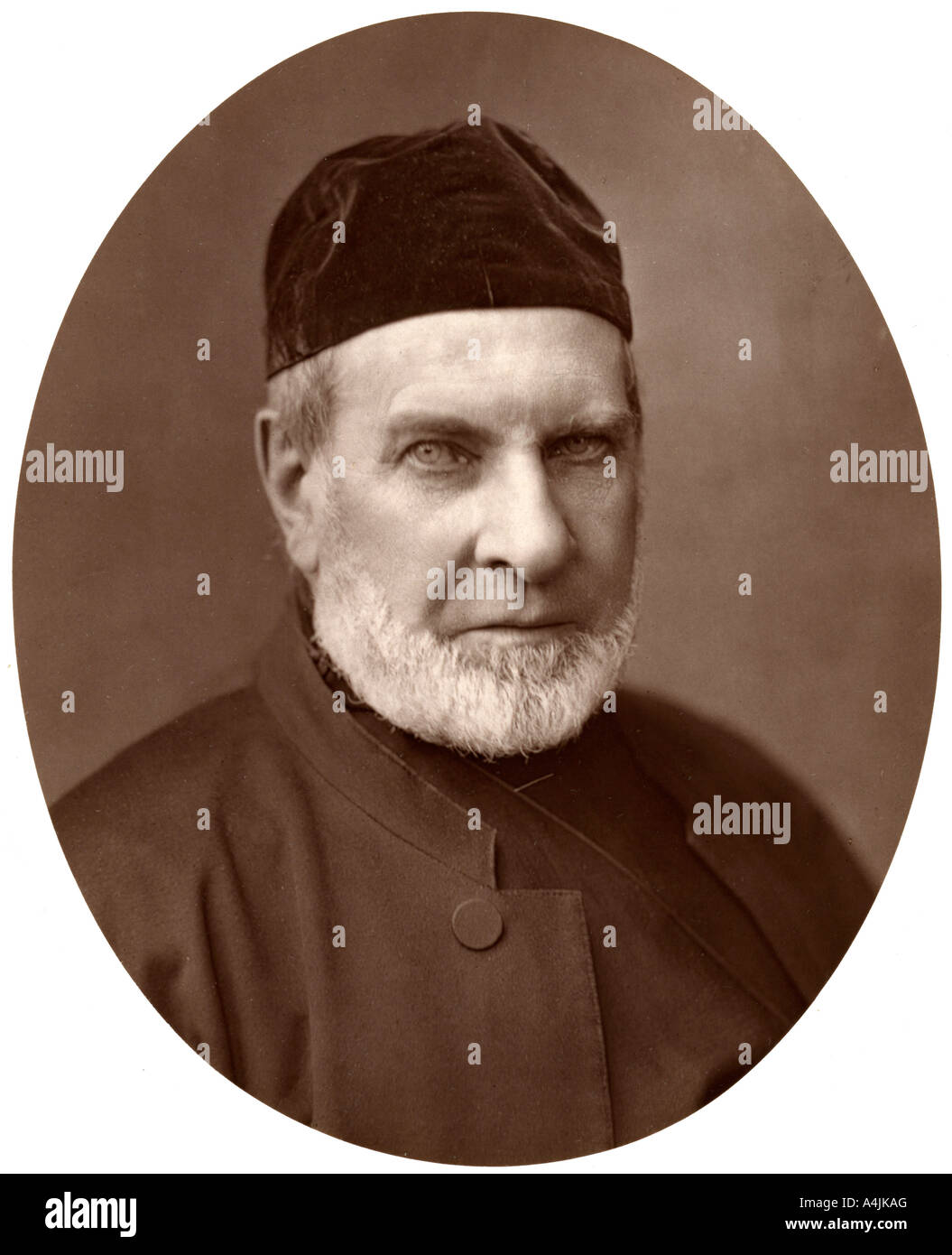 George Anthony Denison, Archdeacon of Taunton, 1876.Artist: Lock & Whitfield Stock Photo