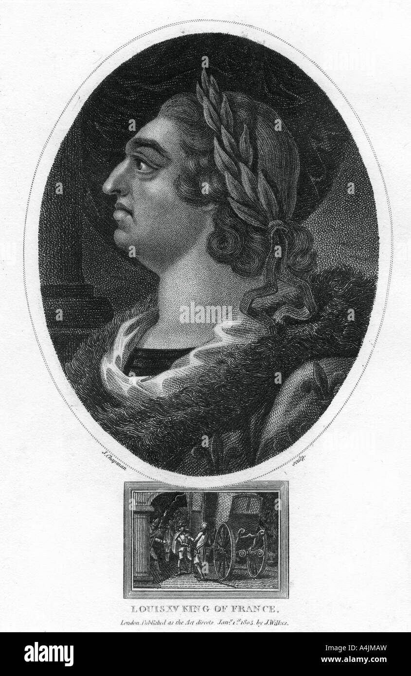Louis xv king of france hi-res stock photography and images - Alamy