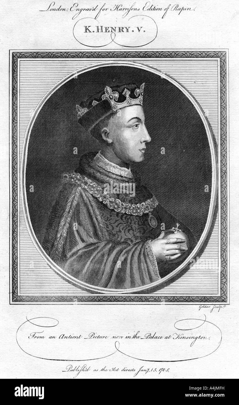 King henry v portrait england Black and White Stock Photos & Images Alamy