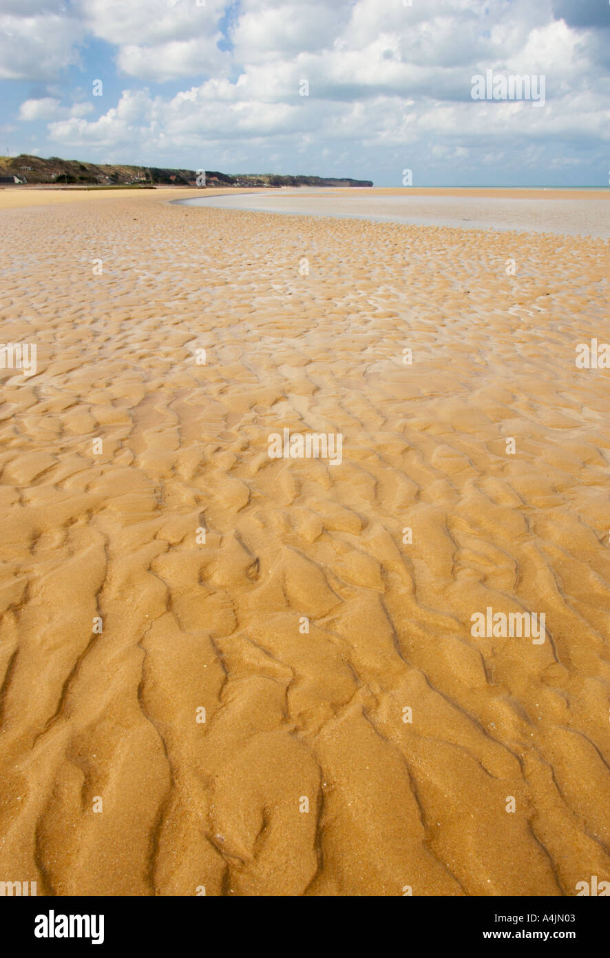 Omaha Beach, Normandy, France Stock Photo