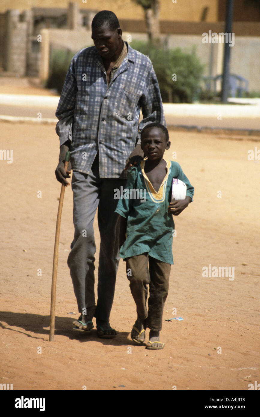 Blind man africa hi-res stock photography and images - Alamy