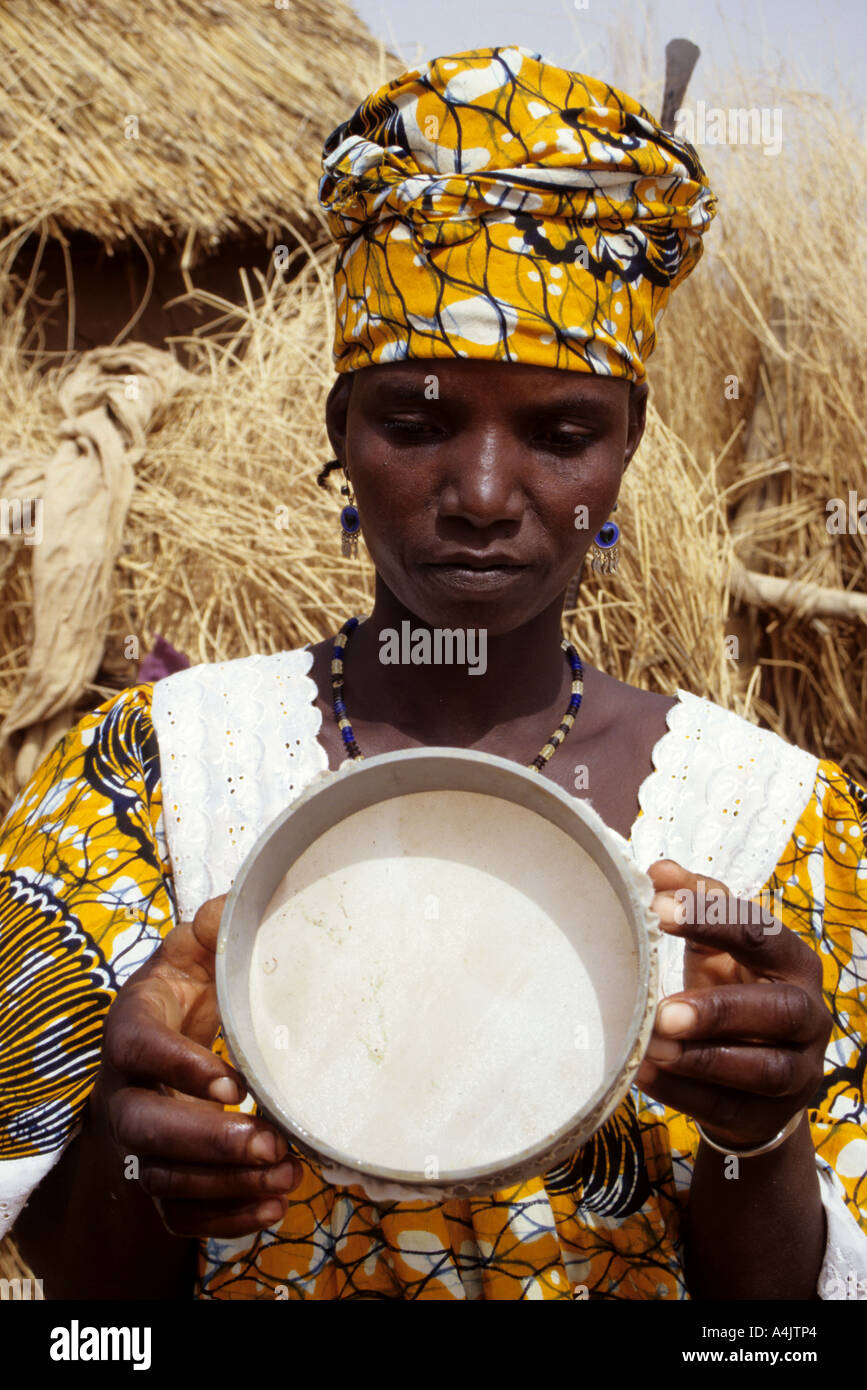 Showing Water Filter, Niger. Stock Photo