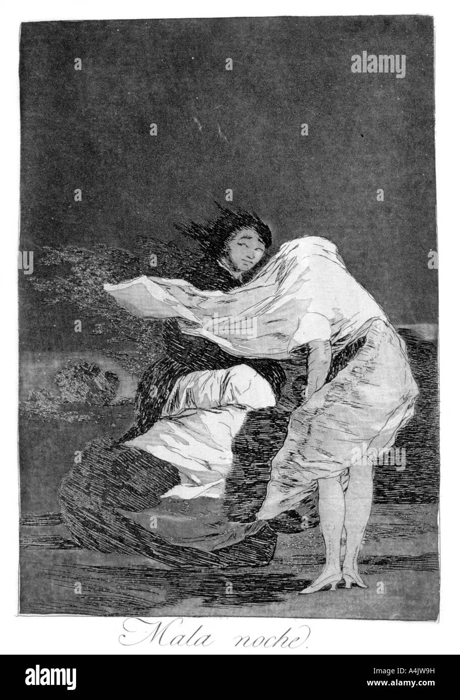 Bad night Black and White Stock Photos Images Alamy