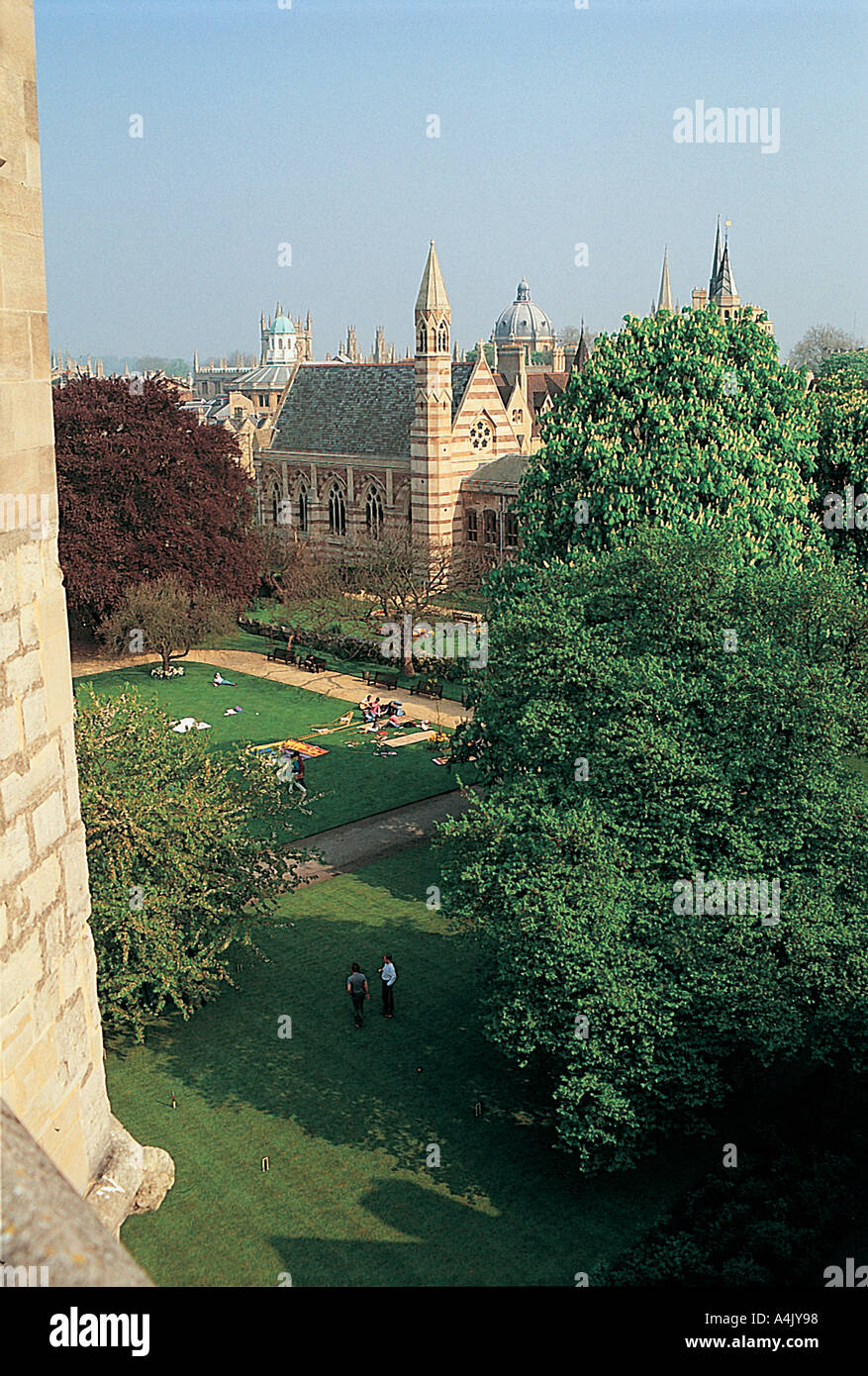 Quad in Balliol College, Oxford Stock Photo Alamy
