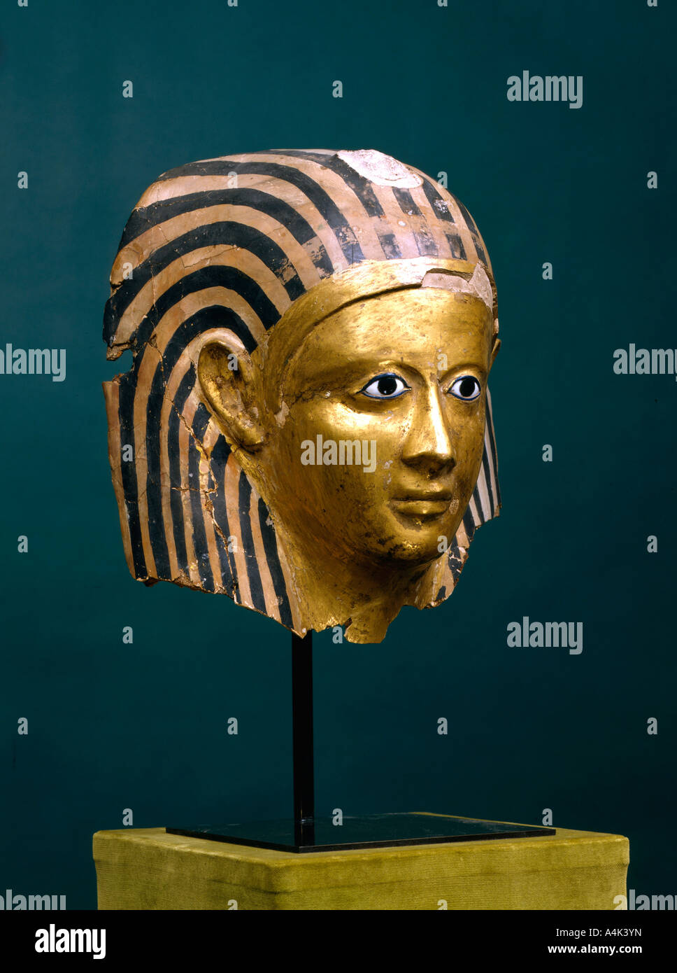 Mask of an Ancient Egyptian Mummy, c1st century BC. Artist: Unknown Stock Photo