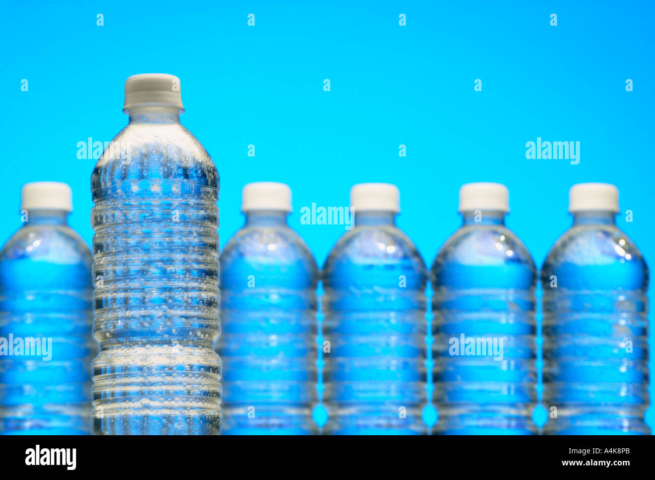 Bottles of water Stock Photo - Alamy