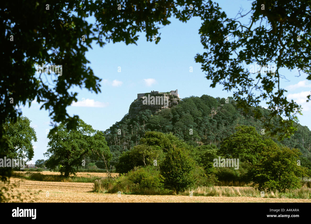 Cheshire Beeston Castle Stock Photo Alamy