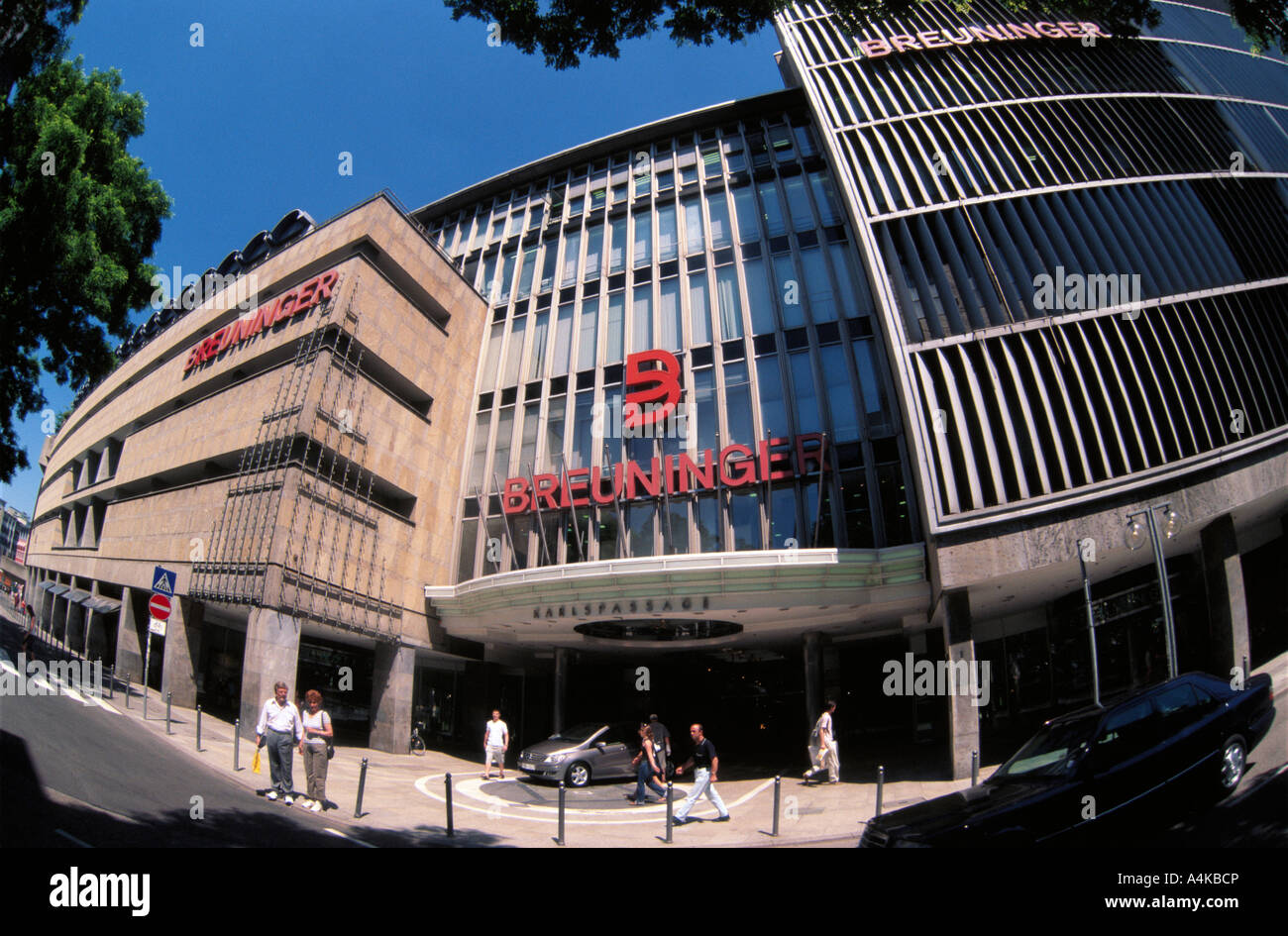The department store Breuninger in Stuttgart Germany Stock Photo Alamy