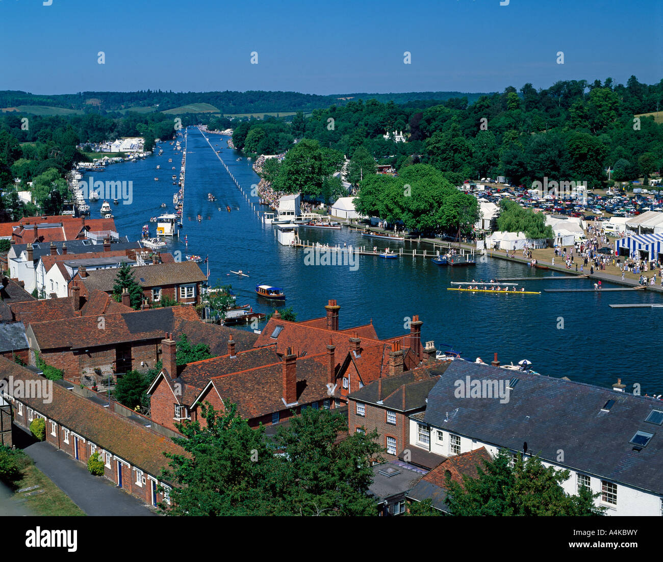 Royal Regatta Henley on Thames Oxfordshire England UK Stock Photo Alamy