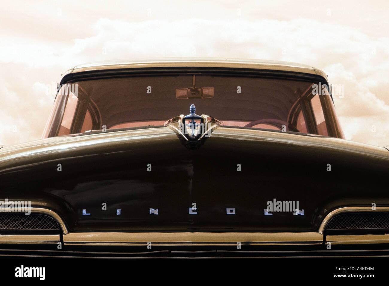 Lincoln Premiere of 1956. American car manufacturer 1920 to date Stock Photo
