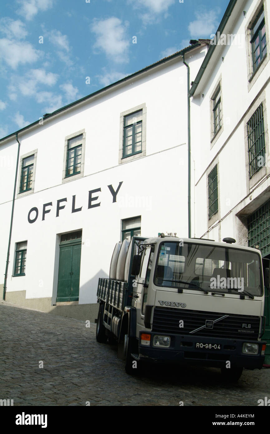 Offley Port Wine cellars in V N Gaia, Portugal Stock Photo Alamy