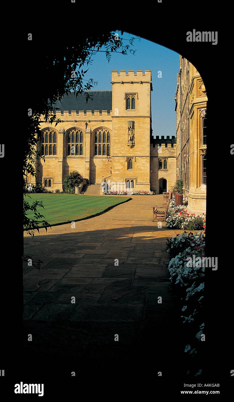 Pembroke College, Oxford Stock Photo Alamy