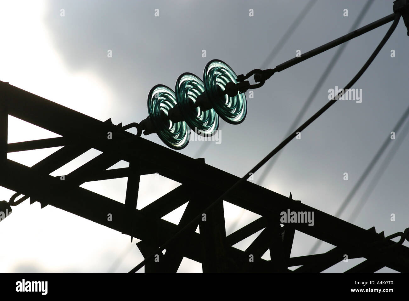 Pylon, close-up Stock Photo