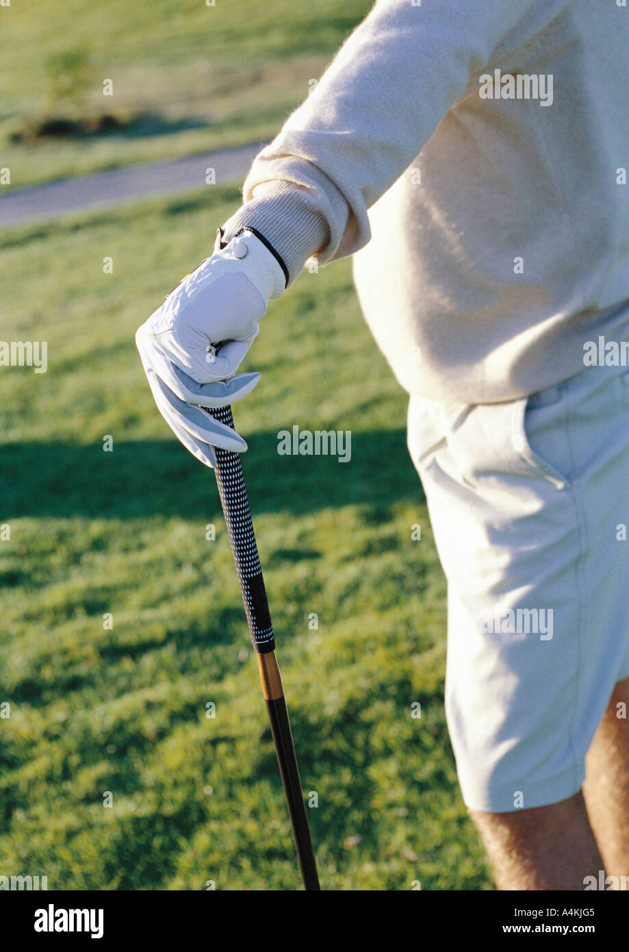 Golfer Stock Photo